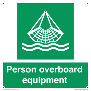 Person overboard equipment
